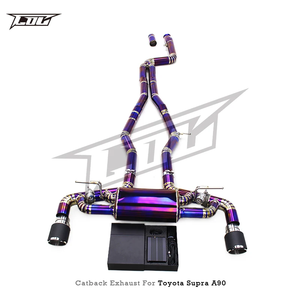 Sistema de Escape Valvetronic de Alto Rendimiento BOSKA, Silenciador Catback de Titanio Personalizado para Supra A90/A91 MK4/MK5 3.0T - Product Image 2