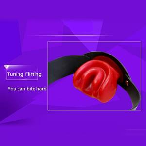 Gratis Aangepaste Doos-<span class=keywords><strong>Latex</strong></span> Open Mond Gag Bal Bdsm Bondage Harnas Fetish Plug Seksspeeltje Voor Vrouwelijke Winkeluitrusting - Product Image 6