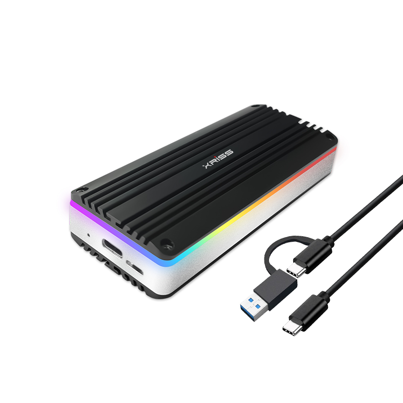 PCIe Input Interface External Hard Drive Enclosure for MacBook Apple Flash SSDs