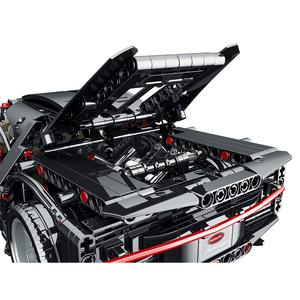 Tecnica Super Racing Model <span class=keywords><strong>Bugatti</strong></span> RC Building Blocks Car For Children - Product Image 5
