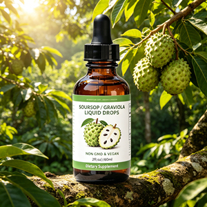 Estratto Liquido Puro di Graviola (Soursop) a Marchio Privato, Gocce Liquide Vegane di Graviola Premium - Product Image 2