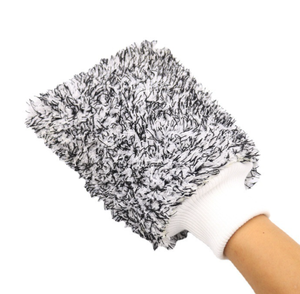 Gants de lavage de voiture en microfibre Gants durables en mousse de <span class=keywords><strong>gaz</strong></span> en polyester pour le nettoyage des voitures - Product Image 5