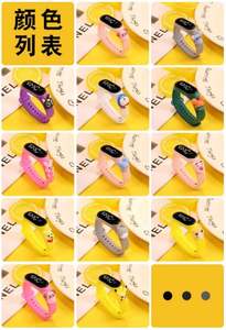 Reloj Digital LED Deportivo para Niños, Diseño de Dibujos Animados de Moda 2023, Personalizado con Diseño de Animales, Retro, Resistente al Agua, Cronómetro - Product Image 6