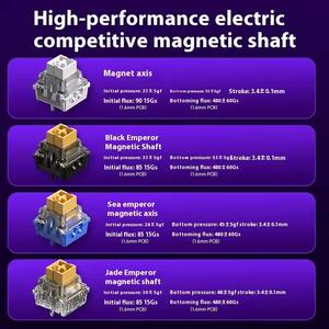 <span class=keywords><strong>Clavier</strong></span> de jeu filaire RGB AULA HERO 68HE à interrupteurs magnétiques, déclenchement rapide, retour 8K, pour esports - Product Image 5