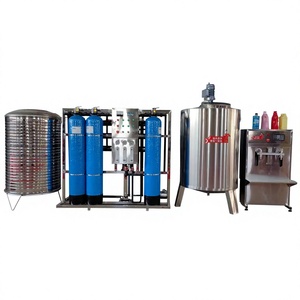Ligne de production de détergent liquide électrique en acier inoxydable 500L, équipement de lavage facile à utiliser, ligne de fabrication de savon liquide - Product Image 1