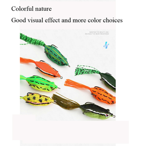 LUTAC China Super <span class=keywords><strong>Killer</strong></span> Frog señuelo 45mm 7g señuelo pesca nariz afilada pequeño doble gancho accesorios de pesca - Product Image 2