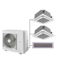 Système de refroidissement central Split VRF Salle d'onduleur multizone Ac R32 Climatiseur canalisé au plafond à usage industriel