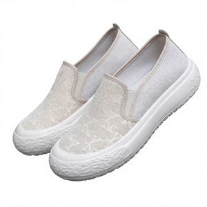 Zapatillas Casuales de Tenis para Mujer 2025, Transpirables, con Diseño a Cuadros, Antideslizantes, con Parte Superior de Malla, Estilo Slip-On, a la Moda para Primavera - Product Image 1