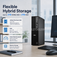 Nueva Computadora de Escritorio Empresarial Dell AI PC Pro Slim QCS1250 SFF Core Ultra 5 235 Ultra 7 265 con 16GB/32GB de RAM y 512GB/1TB de SSD