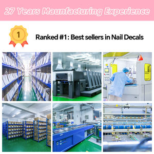 สติกเกอร์ตกแต่งเล็บดีไซน์สีชมพูสำหรับวันวาเลนไทน์แสน<span class=keywords><strong>โรแมนติก</strong></span>สติกเกอร์ตกแต่งเล็บออกแบบได้ตามต้องการได้รับการรับรองจากสหภาพยุโรปแบบไม่เป็นพิษ - Product Image 2