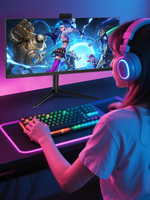 Brand New 30 Inch LCD Desktop Gaming PC All-In-One Computer with DDR4 RAM Fully Set-Up