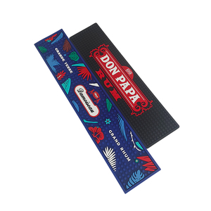 Branded <b>Silicone</b> PVC Pub <b>Mat</b> Rubber Bar Runner Beer Spill Pad Rail <b>Mat</b> Drip Tray Non Slip Service <b>Mat</b> Table Coaster - Product Image 3