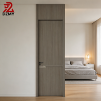 Portes intérieures en bois sur mesure pour maison, hôtel, villa, projet de construction, porte d'entrée en bois