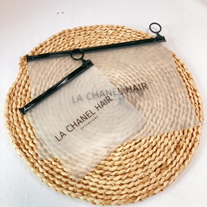 Plastic Transparent Frosted PVC EVA Custom for Clothes and Jewelry Packaging Ziplock Bags - Product Image 3