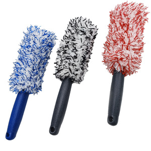 <strong>Plush</strong>/Pile Eco-Friendly Handheld Microfiber Car Wheel <strong>Cleaning</strong> Brush - Product Image 6