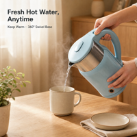 Bouilloire Électrique en Acier Inoxydable 2,5 L, Accessoires SKD, Commande en Gros, Bouilloire Isotherme pour Eau Chaude