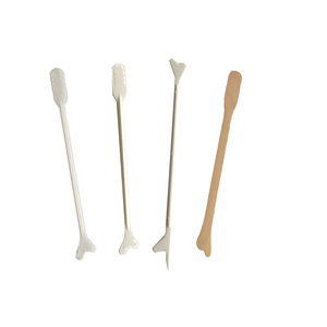 Medical Gynecological Cervical Scraper Wooden And Plastic Examination Tool For Clinic Use - Product Image 1