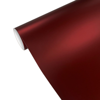 XPPF Matte Rouge Couleur TPU PPF Véhicule Peinture Protection Échantillon Gratuit TPU Film PPF Rouleau pour Voitures d'occasion