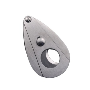 Tagliasigari in acciaio inossidabile, tagliasigari in acciaio inossidabile a forma di gocce d'acqua - Product Image 1