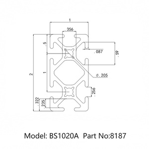 Trung Quốc Nhà Sản Xuấ<span class=keywords><strong>t</strong></span> Rohs 8187 Bs1020a 1020 Loạ<span class=keywords><strong>t</strong></span> <span class=keywords><strong>T</strong></span> Khe Cắm V Khe Cắm Ép Đùn Công Nghiệp <span class=keywords><strong>T</strong></span>-Rãnh Nhôm Hồ Sơ Cho Đường Sắ<span class=keywords><strong>t</strong></span> Ló<span class=keywords><strong>t</strong></span> - Product Image 3