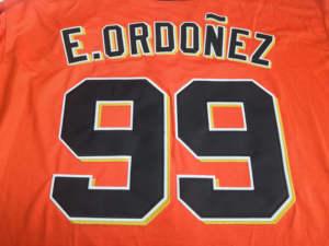 Jersey Baseball Amerika Bordir Jahitan Berkualitas Terbaik dengan Logo Nama dan Nomor Kustom Gaya City Connect - Product Image 4