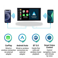 Radio Estéreo para Auto LODARK N5Pro de 7 Pulgadas con Pantalla IPS y Android 14 para Toyota, Chip UIS7865 de 12nm, CarPlay Inalámbrico, Android Auto, 4G LTE, 36EQ DSP