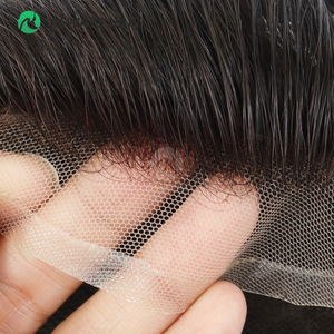 Tupé Económico para <span class=keywords><strong>Hombre</strong></span>, <span class=keywords><strong>Cabello</strong></span> Humano de 5 Pulgadas, Q6, Peluca de <span class=keywords><strong>Cabello</strong></span> Masculino con Encaje y PU, Prótesis Capilar India - Product Image 6