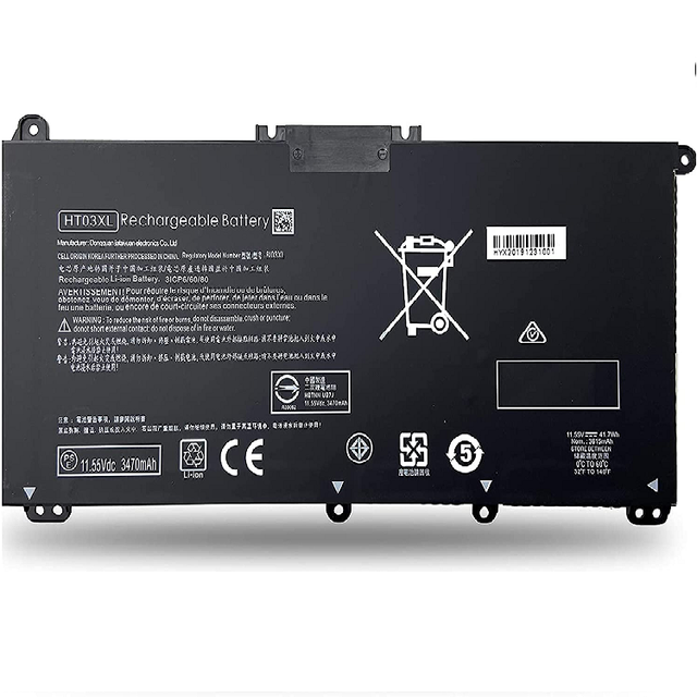Original HT03XL Battery for HP Pavilion 14-CE 14-CF 14-cm 14M-DH 14-DQ 14-FQ 15-CW 15-DA 15-DB 15-DW 15-EF 17-by 17-CA Battery