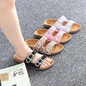 Sandales et pantoufles pour femmes de haute qualité, élégantes, brillantes, ornées de cristaux, confortables, respirantes et durables, vente en gros - Product Image 1