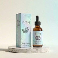 Sérum de croissance capillaire à la biotine et au romarin, peptide naturel, pour un cuir chevelu plus épais et plus fort, nourrissant, sans prostaglandine, OEM, étiquette privée