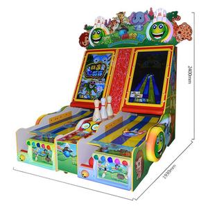 Nuevo modelo de doble ocupación, bola de bolos de aventura, parque infantil, máquina recreativa que funciona con monedas, plástico inglés, 1 año - Product Image 5