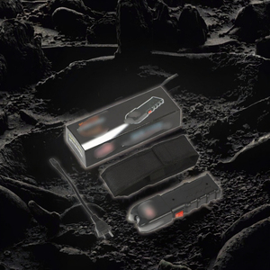 Đèn pin LED bán buôn nhà máy, ngoài trời 928, đèn chiếu sáng an toàn phòng vệ cầm tay, màu đen, chiến thuật, bật nhanh, đèn LED an toàn - Product Image 4