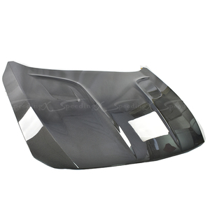 CUSTOMIZED SPX STYLE CARBON FIBER <strong>ENGINE</strong> HOOD BONNET for 2018-2022 HONDA ACCORD 10TH GEN Body Kit - Product Image 3