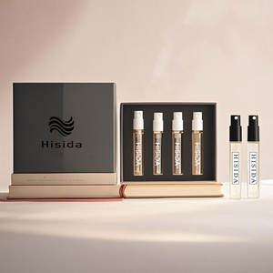 Luxury 2ml Clear Glass Perfume Sample <b>Bottle</b> Stocked Square Round Empty Atomizer with <b>Fine</b> <b>Mist</b> Feature With Box Packaging - Product Image 3