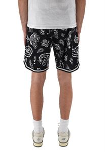 Short de créateur à imprimé Paisley par sublimation avec poches Short en polyester de haute qualité pour hommes - Product Image 4