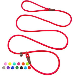 Quality Heavy Colors Optional Adjustable <b>Dog</b> Collar Nylon Duty <b>Dog</b> slip Rope <b>Leash</b> - Product Image 1