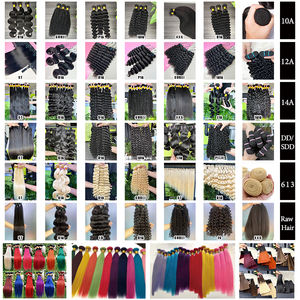 20 anni di vendita all'ingrosso di capelli vergini completamente allineati con cuticole 100% di capelli umani vergini Remy naturali cambogiani - Product Image 5