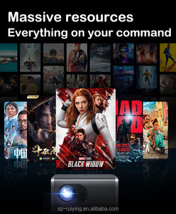 <span class=keywords><strong>HiSi</strong></span> 352 Android-Projektor 1080P Autofokus 4K Staub dichtes LCD 2G 32G WiFi Smart Proyector für Heimkino und Business Beam - Product Image 5
