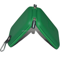 Étui de transport portable en EVA, résistant aux chocs, avec logo personnalisé, étanche, coque rigide, avec pochette de protection en mousse, double fermeture éclair