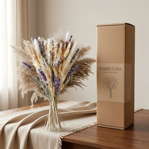 Ramo de Flores Secas a Granel, Mezcla de Lavanda y Pampas Hecha a Mano para Decoración de Eventos, Proveedor - Product Image 4