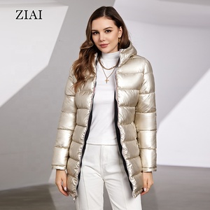 Mode chaud brillant rembourré <span class=keywords><strong>doudoune</strong></span> noir court femmes manteau matelassé manteau bouffant avec grande <span class=keywords><strong>capuche</strong></span> en <span class=keywords><strong>fourrure</strong></span> - Product Image 5