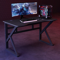 Meubles de bureau ergonomique en l, table de jeu, ordinateur, bureau, personnalisé, en métal noir, bureau de gaming