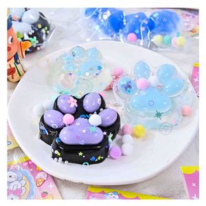 TOYSRUNNER CQ531 2025 New Design Jumbo Size <b>Cat</b> Paw <b>Squishy</b> Toy Sensory Fidget Stress Relief Kawaii Ball Ultra Soft 5 7 Years - Product Image 4