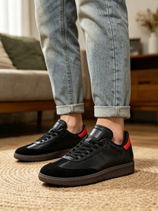 Zapatos de Skate Unisex Cómodos |   <span class=keywords><strong>Zapatillas</strong></span> Deportivas Casuales Resistentes, Estilo para Parejas, para Uso Diario y Skate - Product Image 5