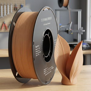 Filamento TINMORRY PLA/PLA+ de 1.75mm/2.85mm para Impresión 3D FDM, 1KG/3KG/5KG/10KG, Fabricante OEM/ODM, Naranja Claro - Product Image 2