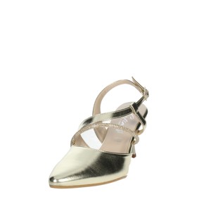 Slingback 8037 sandali con tacco da sposa in argento di alta qualità con punta aperta in pizzo con zeppe sottili Heights-5cm Slip-On 8cm 12cm - Product Image 6