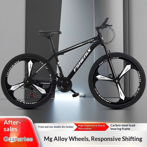 Bicicletta da Montagna per Adulti Selezionata con Cura, 24/26 Pollici, Sospensione Anteriore, Doppio Freno a Disco, Telaio a 21-27 Velocità - Product Image 5