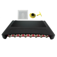 Lecteur RFID UHF fixe longue portée, module R2000, lecteur RFID UHF 4 ports 8 ports pour véhicule, entrepôt, inventaire routier, ISO18000-6C