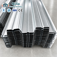 Lámina de Acero para Piso, Acero Corrugado Galvanizado, Plataforma de Acero Compuesto para Construcción de Estructuras Metálicas