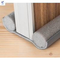 Tira de Sellado Flexible para la Parte Inferior de la Puerta, Protector Contra el Viento y el Polvo